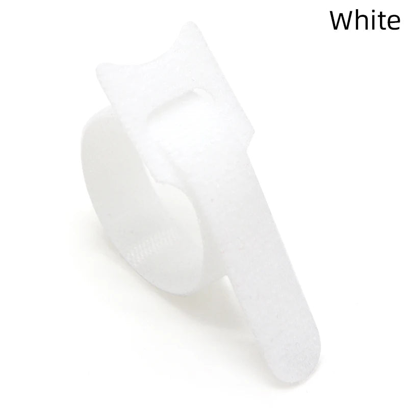 250Mm Reusable Fastening Cable Ties Hook and Loop Tape Cable Straps Wire Ties Cable Management Adjustable Cord Organizer DIY