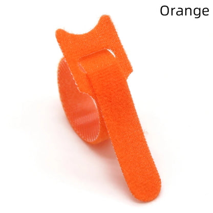 250Mm Reusable Fastening Cable Ties Hook and Loop Tape Cable Straps Wire Ties Cable Management Adjustable Cord Organizer DIY