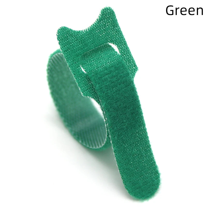 250Mm Reusable Fastening Cable Ties Hook and Loop Tape Cable Straps Wire Ties Cable Management Adjustable Cord Organizer DIY