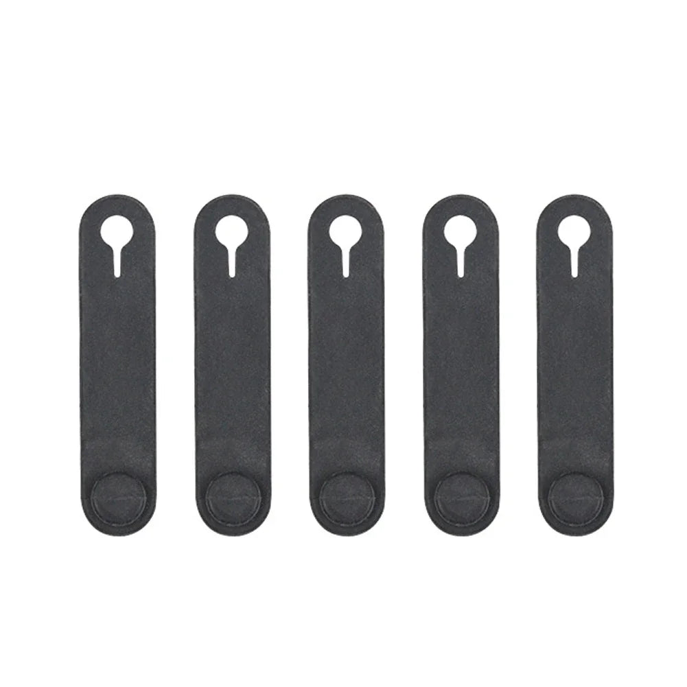 5Pcs 5/9Cm Rubber Cable Ties for Securing Cable Ties Wiring Harness Rubber Bands Motorcycle Electric Vehicle Accessories