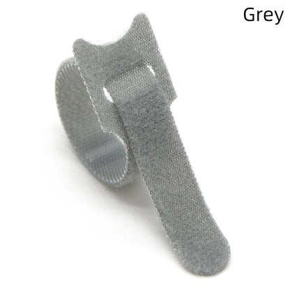 250Mm Reusable Fastening Cable Ties Hook and Loop Tape Cable Straps Wire Ties Cable Management Adjustable Cord Organizer DIY